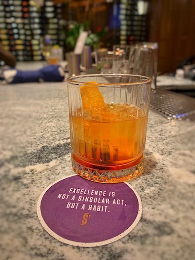 old fashioned drink